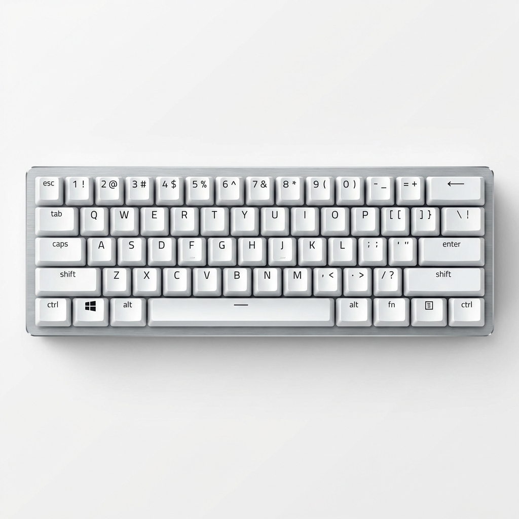 Razer Huntsman Mini Mercury White