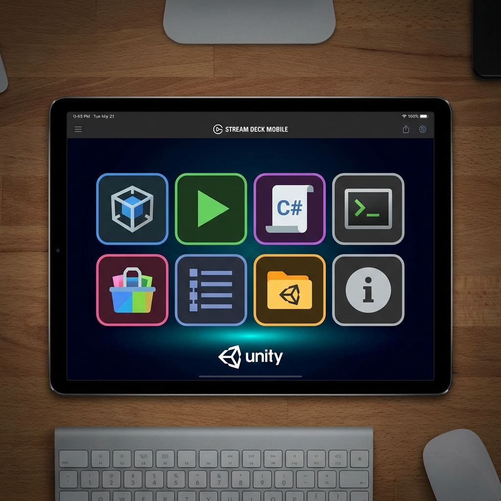 Unity Shortcuts on Stream Deck