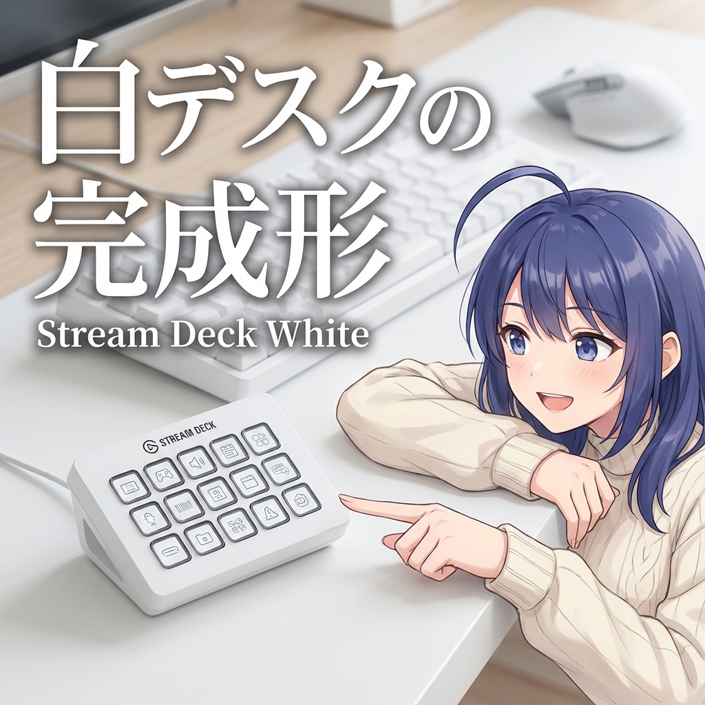 Stream Deck White Setup