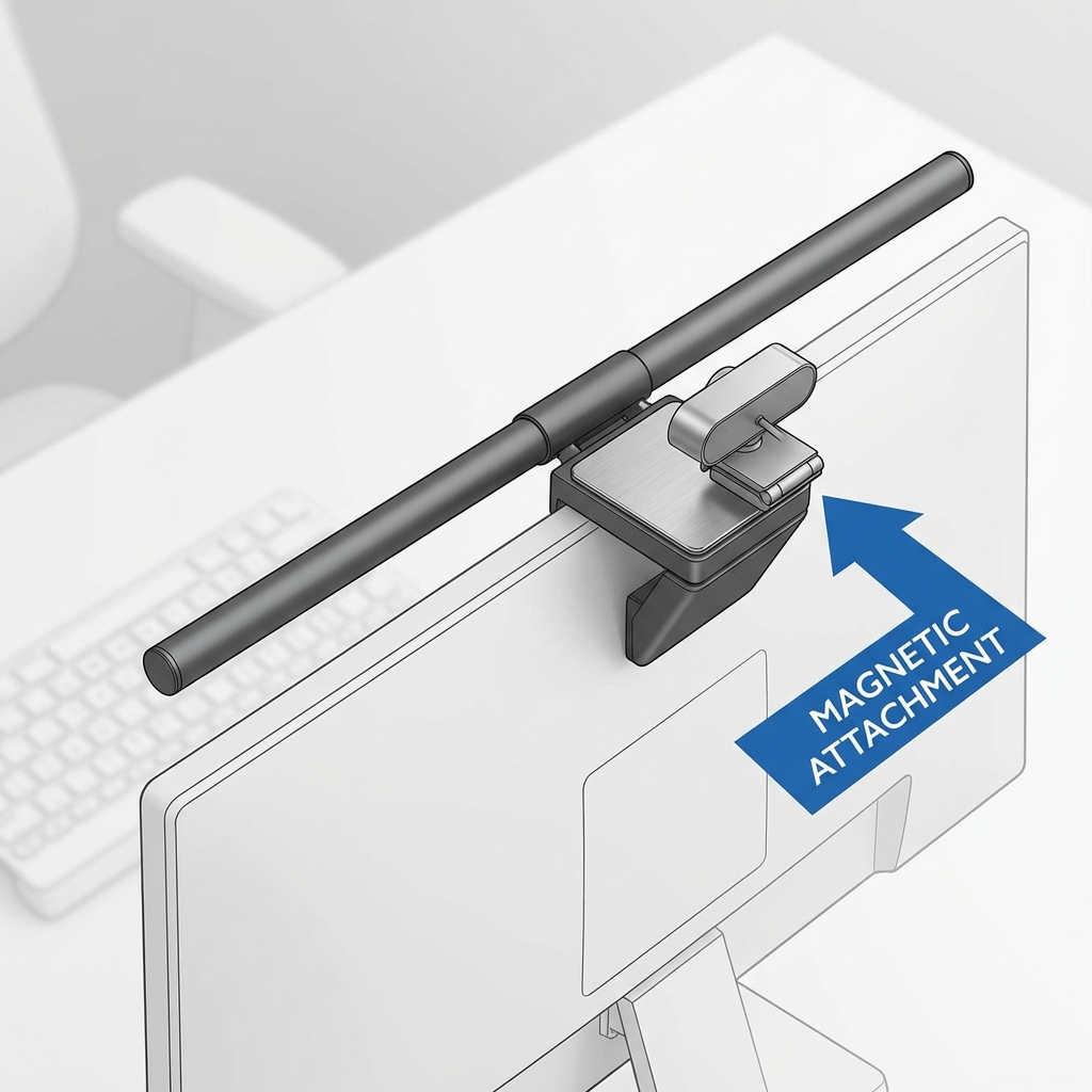 Monitor Light Webcam Interference