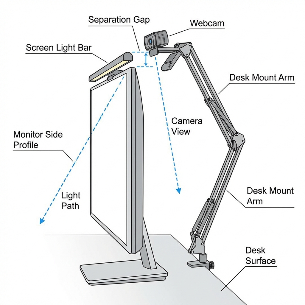Webcam Arm Mount