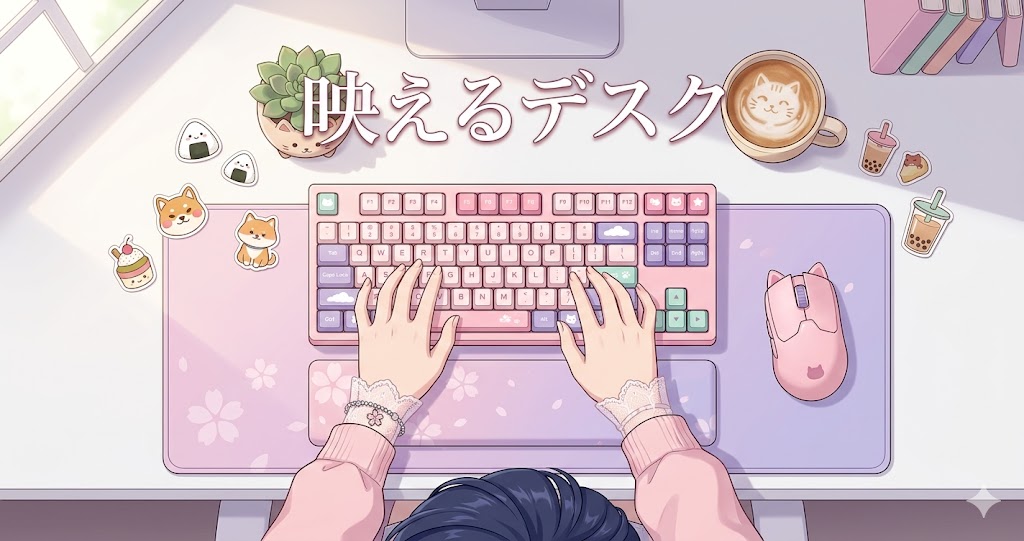 かわいいゲーミングキーボードの選び方ポイント