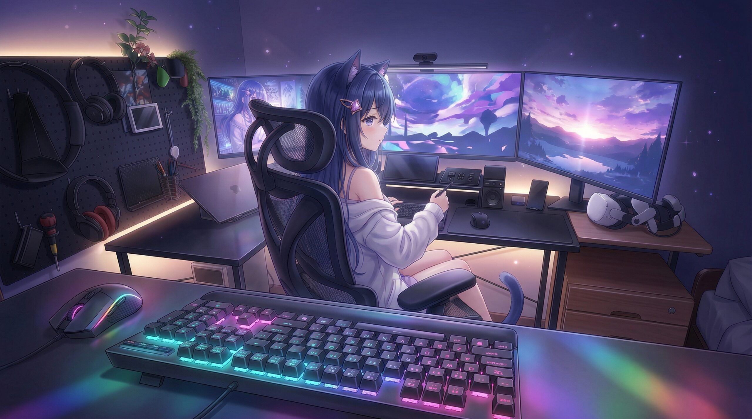 Logicool G515 キーボード × Razer Basilisk V3