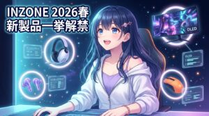 Sony INZONE 2026春 新製品一挙解禁アイキャッチ