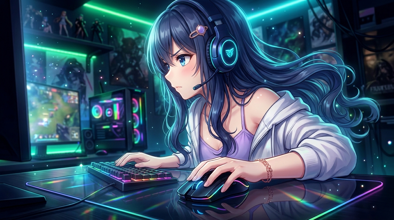 VSPO! GEAR ガラスマウスパッド イメージ