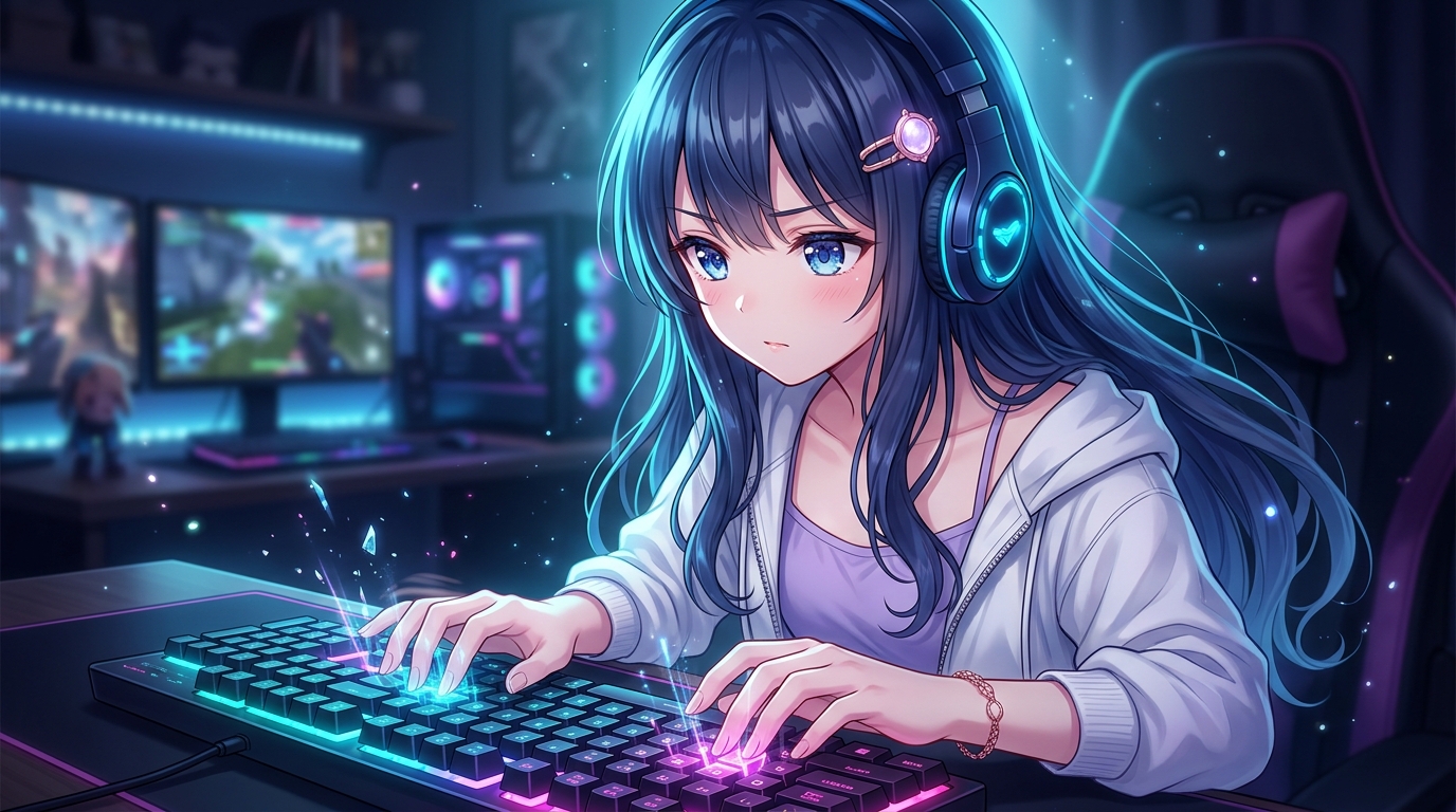 VSPO! GEAR ゲーミングキーボード Ver.2 イメージ