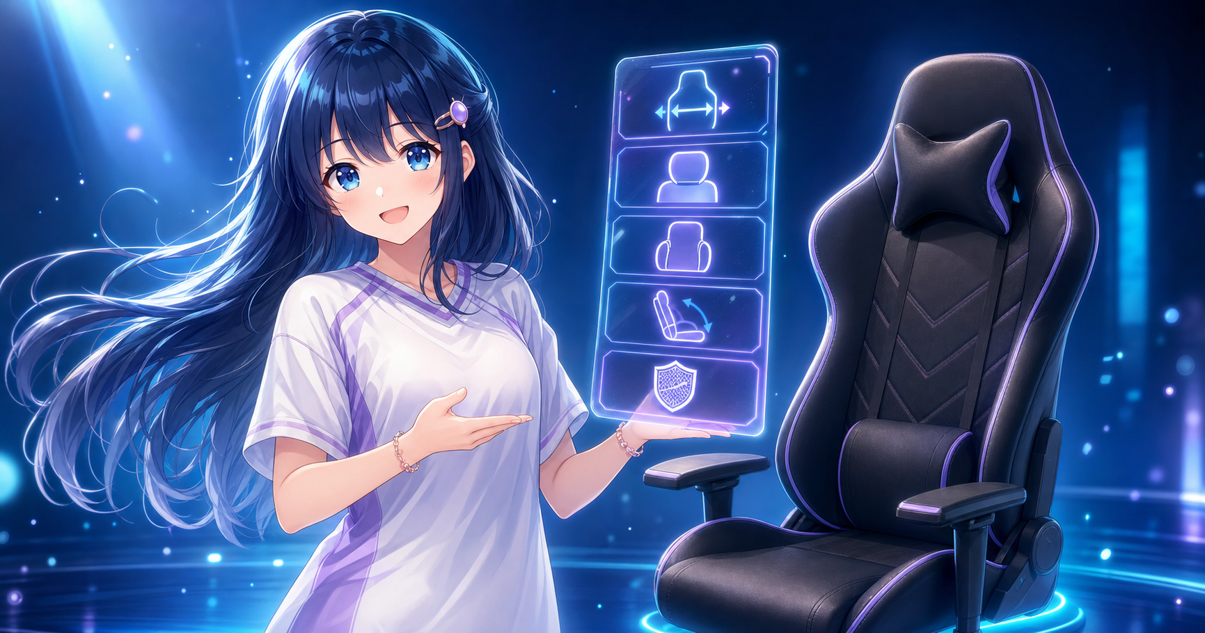 失敗しない!ゲーミングチェアの選び方5つのポイント イメージ