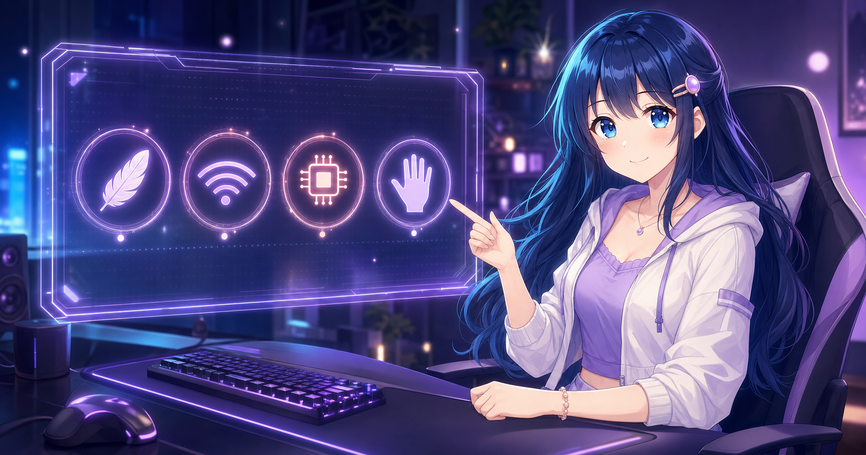 ゲーミングマウスを選ぶ4つのポイント イメージ