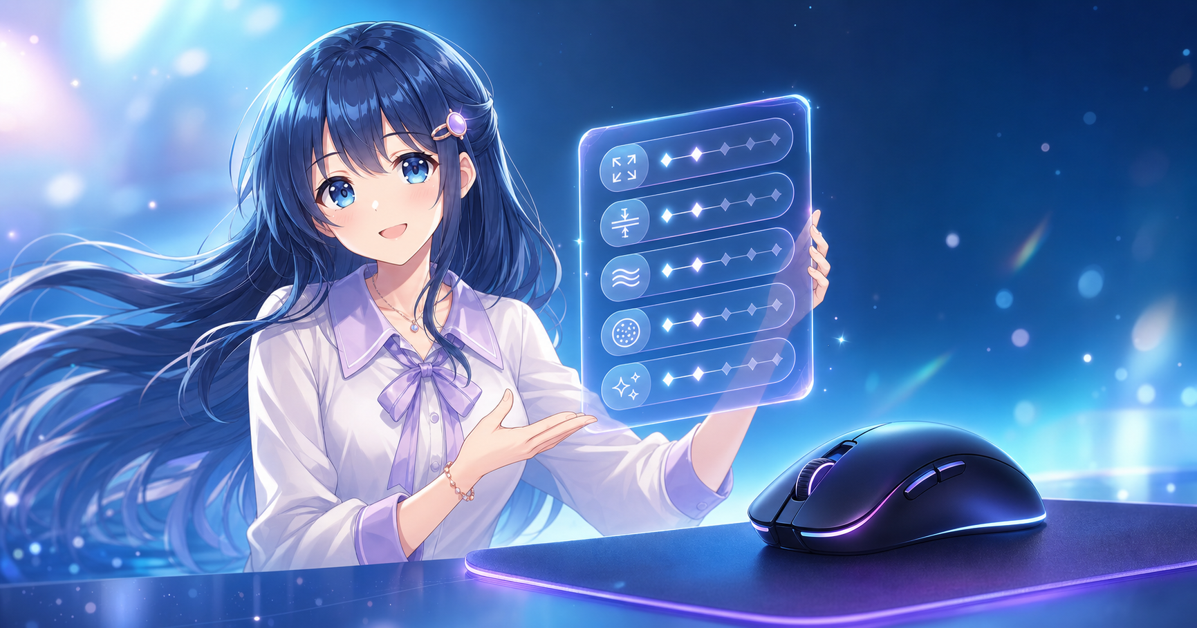 ゲーミングマウスパッドの選び方 イメージ