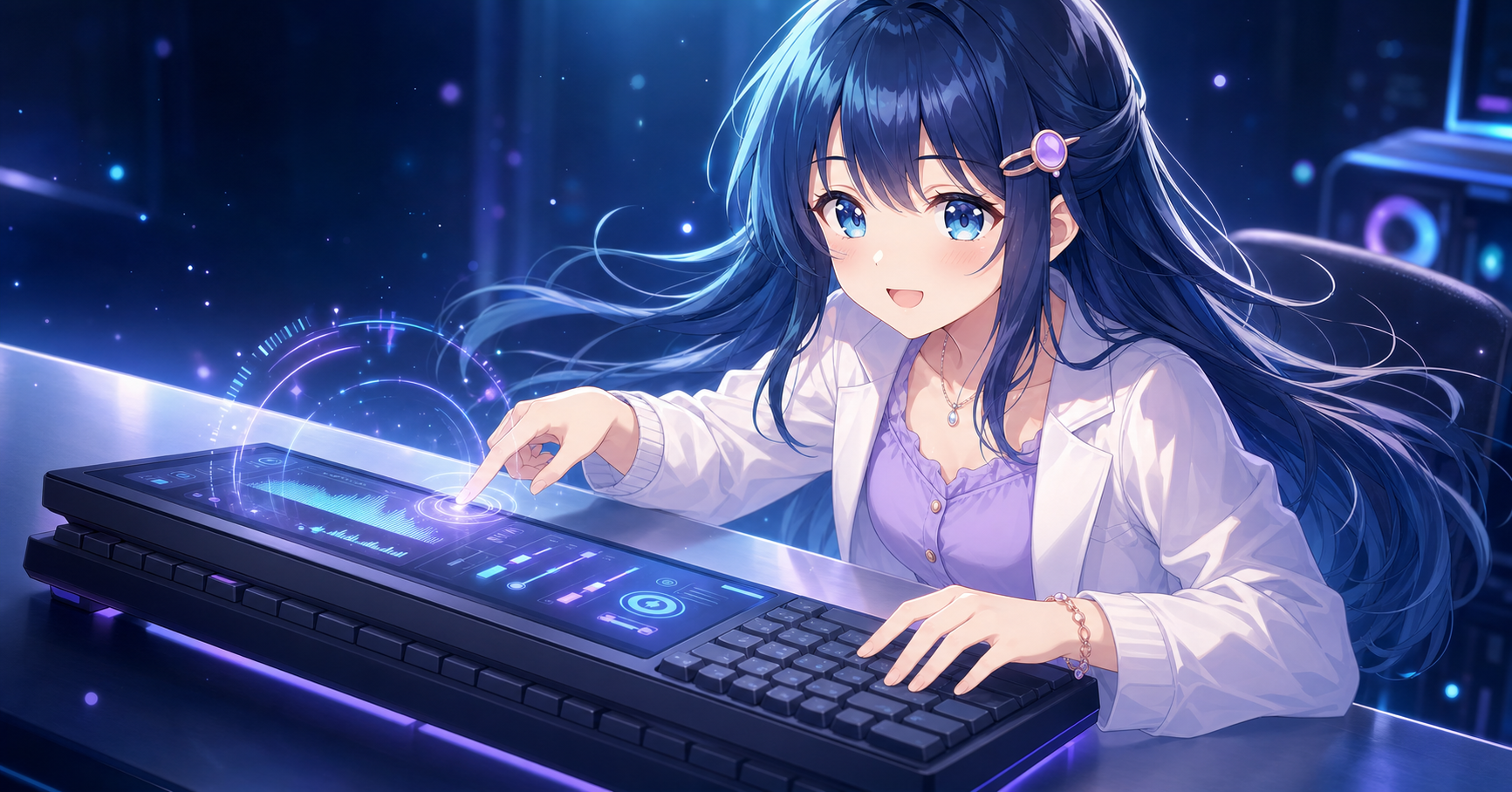 【注目】KB7：4.3インチタッチ画面搭載のフラグシップキー イメージ