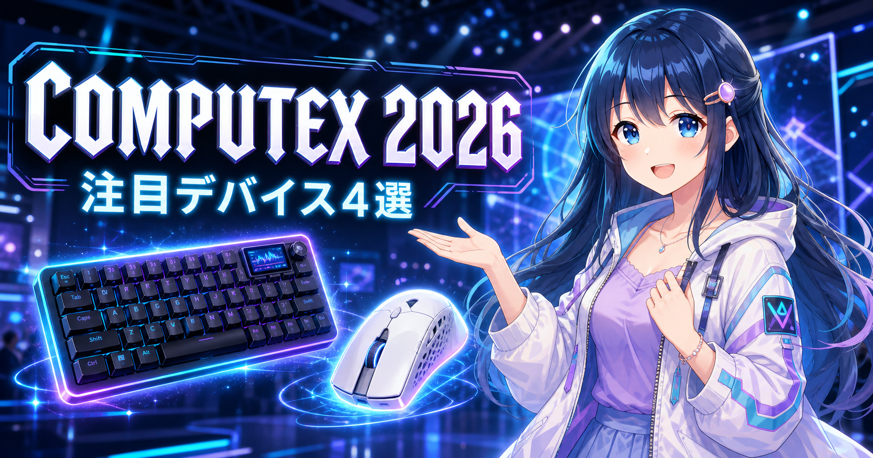 【速報】COMPUTEX 2026で発表された注目ゲーミング アイキャッチ