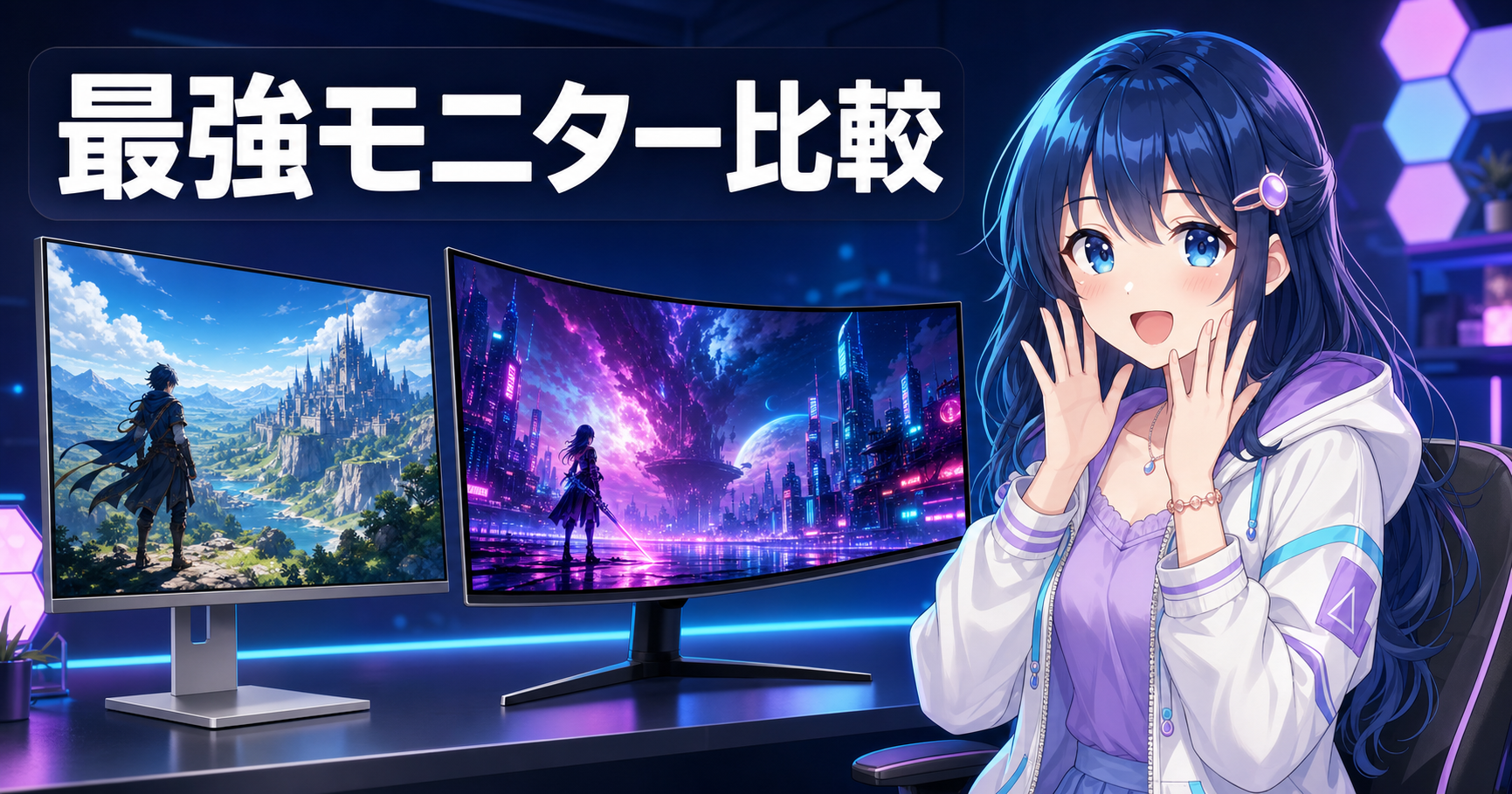 【Computex 2026速報】世界初の6Kゲーミングモニ アイキャッチ