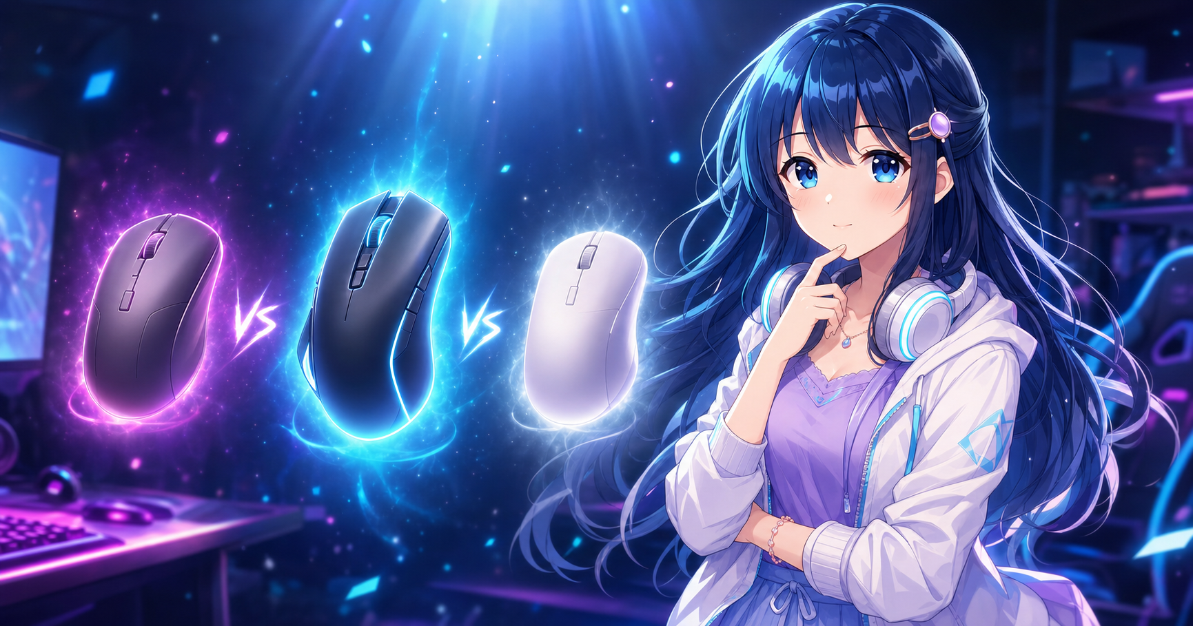 ライバル機との比較:Viper V4 Pro・PRO X2 イメージ