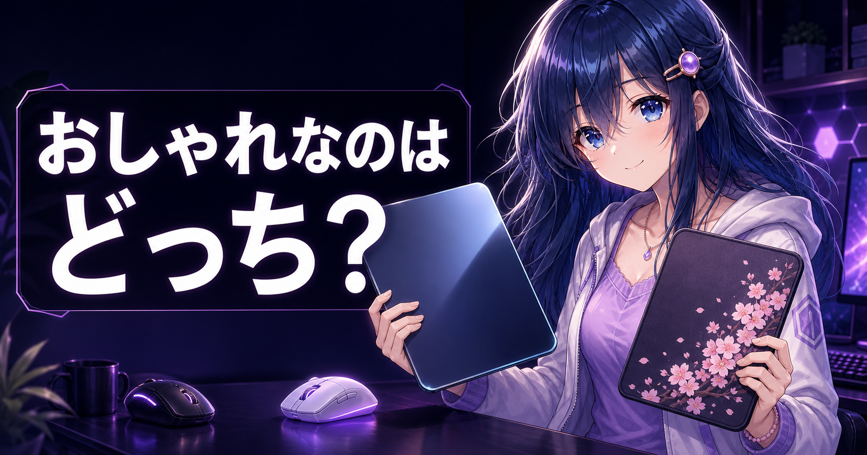 マウスパッド おしゃれはガラスvs布どっち【2026年版】 アイキャッチ