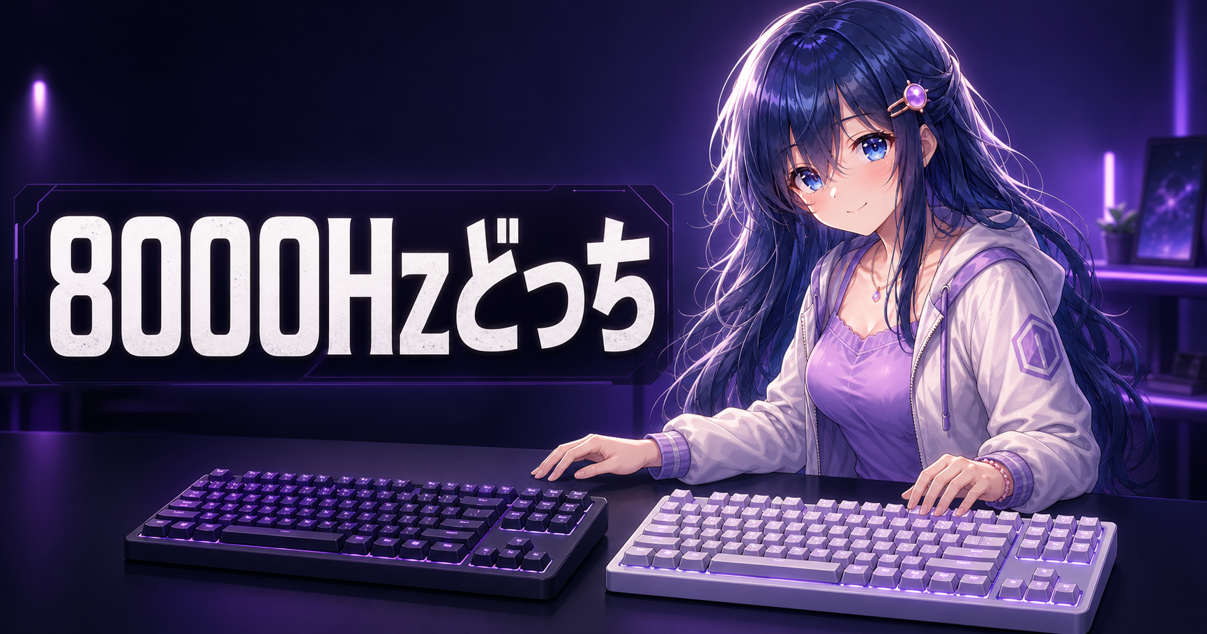 8000Hz新型キーボード vs 定番どっち【速報】 アイキャッチ