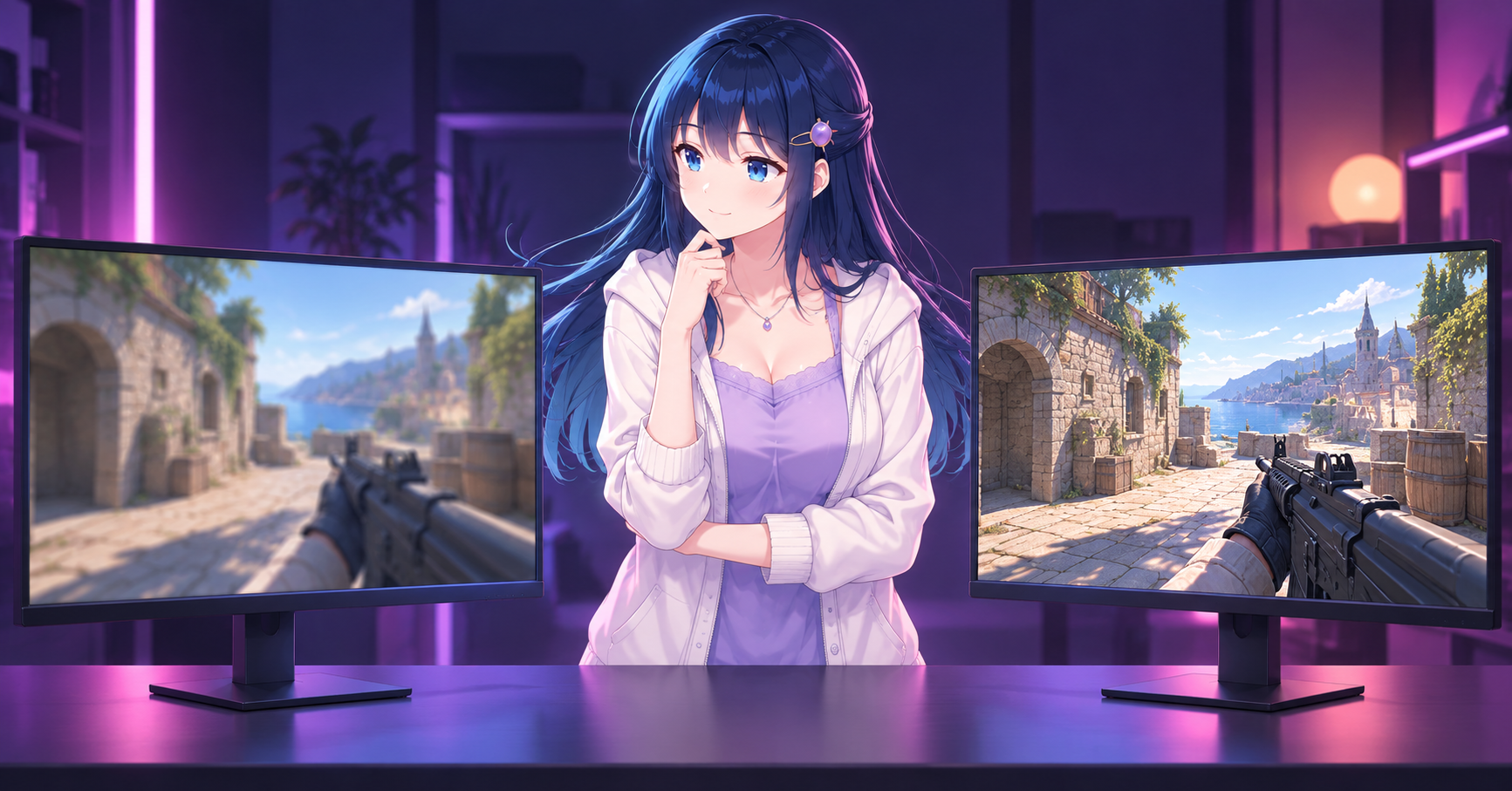 FPSのFHDとWQHDを比較表でチェック イメージ